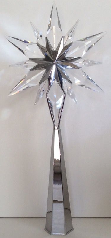 Swarovski Crystal Rockefeller Center Christmas Tree Topper Shining Star (unboxed)