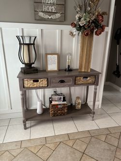Console Entry Way Table
