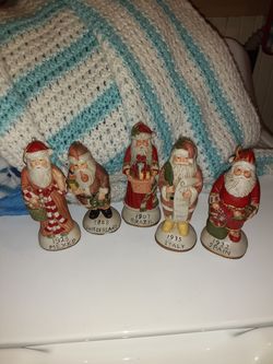 #5. Santa figurines