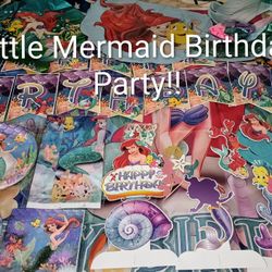 Disney My Little Mermaid Birthday Party Decorations