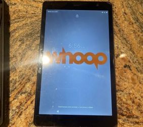 Pick Up Today!$15 OboUSED WHOOP TAB-8US2 32GB TABLET WIFI & 4G Unlocked With Case