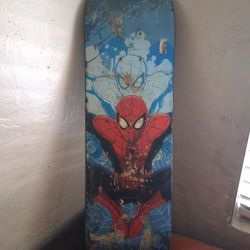 Spiderman Deck, Slightly Used With Scratches 