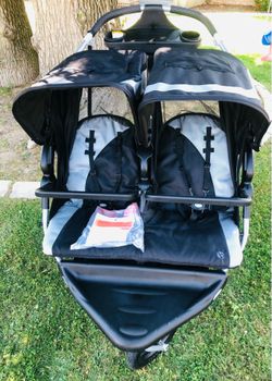 Baby Trend Expedition Double Jogger Stroller, Griffin