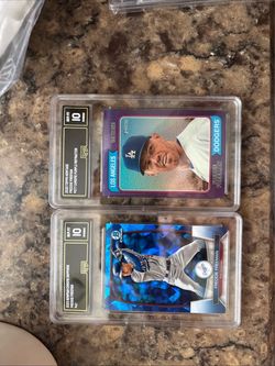 Freddie Freeman GEM MT 10 Graded Baseball Cards Lot