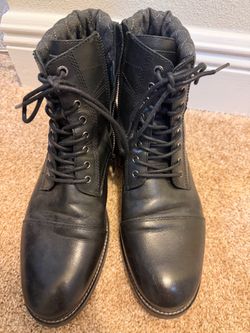 Rodd & Gunn David Field Military 2.0 Leather Boots – US 11 / EU 44