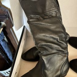 Leather Boots Size 9