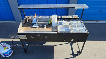 65x36 plancha con parilla + extras