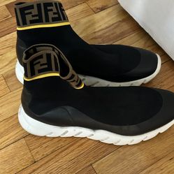 Used Fendi Sock Boots 