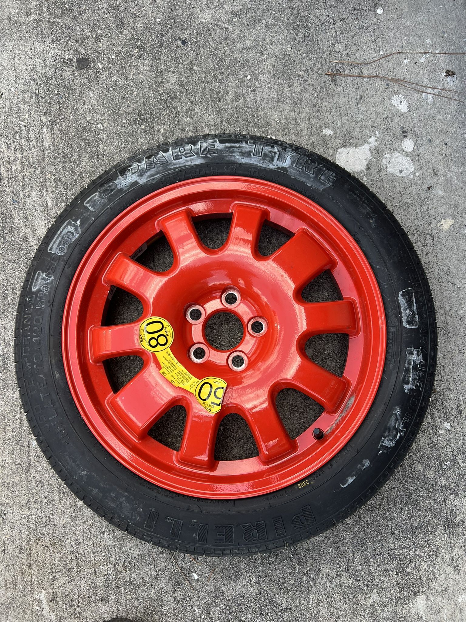 2010-2014 Jaguar XF Spare Tire OEM