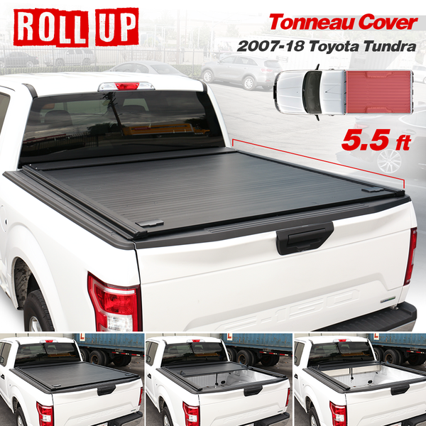 For 2007-2018 Toyota Tundra 5’5” Full Aluminum Retractable Truck Bed