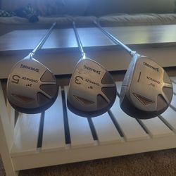 Spalding driver and woods