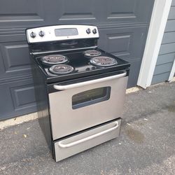 GE Stainless Steel Electric Stove