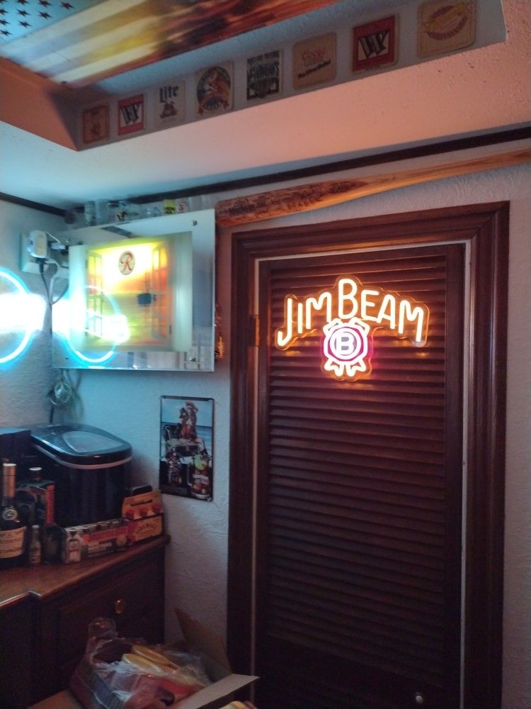 Jim beam Style Neon Sign