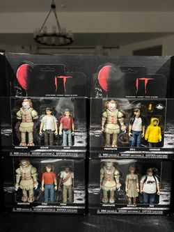 Funko IT Action Figure 3-Pack Box Set Complete Lot