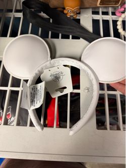 White Disney ears