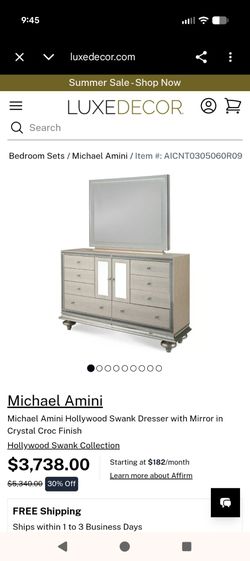 Michael amini dresser