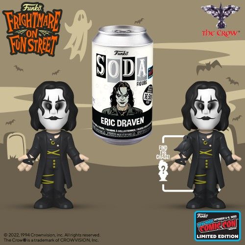 Eric Draven "The Crow" Soda Funko Sealed