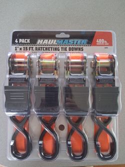 HAULMASTER  RATCHETING TIE DOWNS
