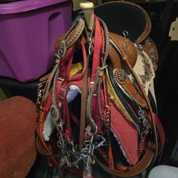 Barrel Saddle Size 14 Set