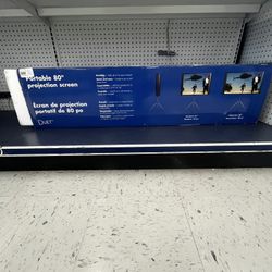 Portable 80” Project Screen 