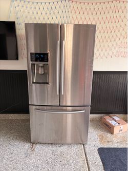 Samsung french door counter depth fridge stainless