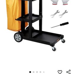 Used Cleaning Cart