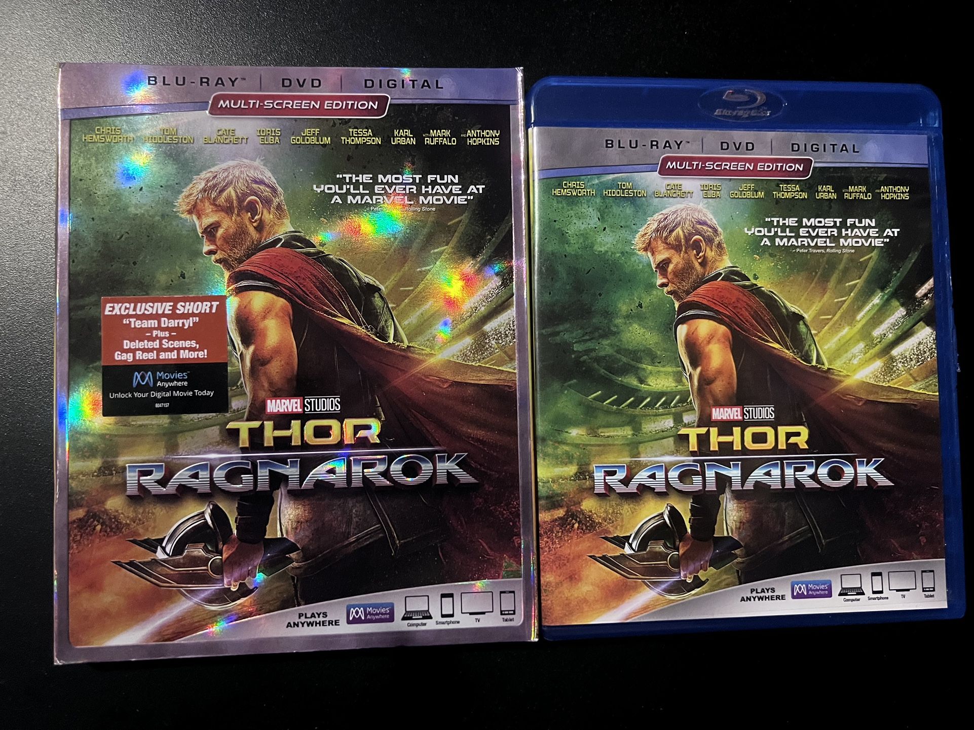 Thor Ragnarok Blu Ray