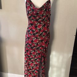 Woman Floral Dress