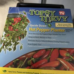 Topsy Turvy Tomato & Hot Pepper