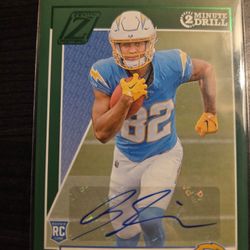 Brenden Rice Zenith Rookie Card AUTO (Green)