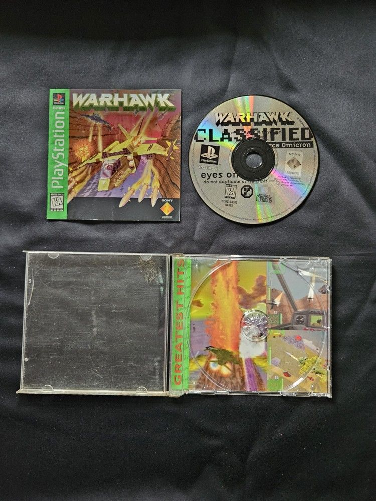 Warhawk (Greatest Hits) For PS1