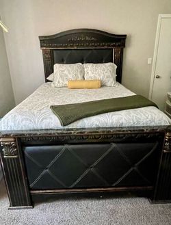 Queen Bed  Frame (Mattress Not Included)