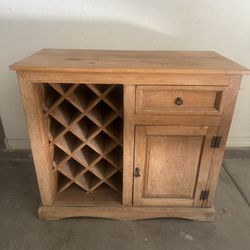 Mexican Rustic Wine Cabinet