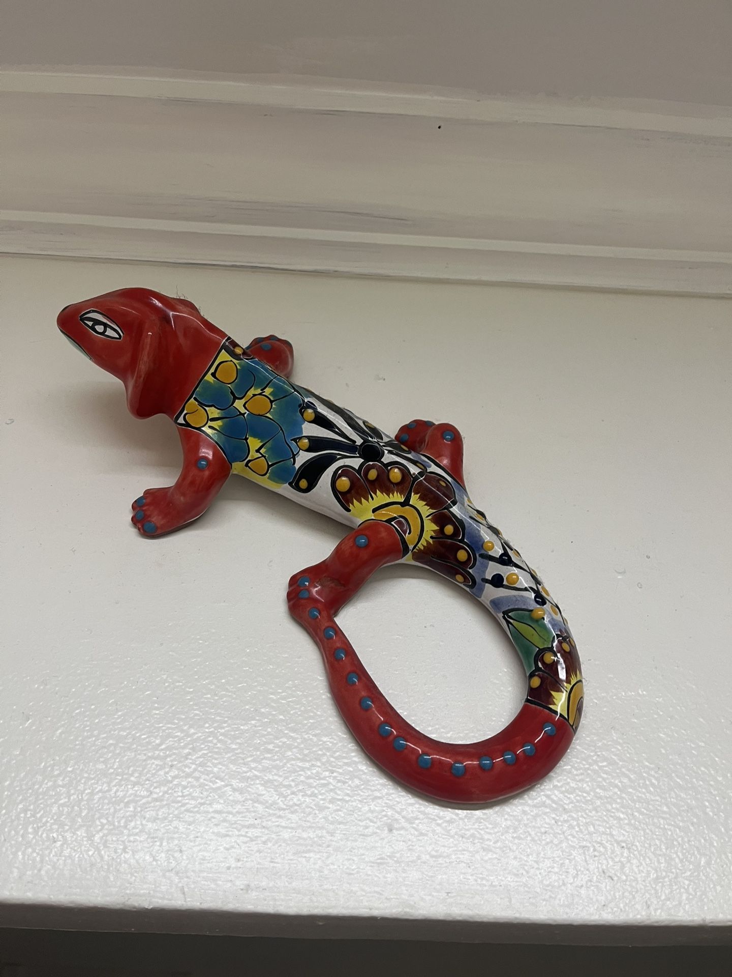 Mexican Ceramic Iguana 