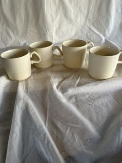 4 Homer Laughlin Hearthside Cups Mugs