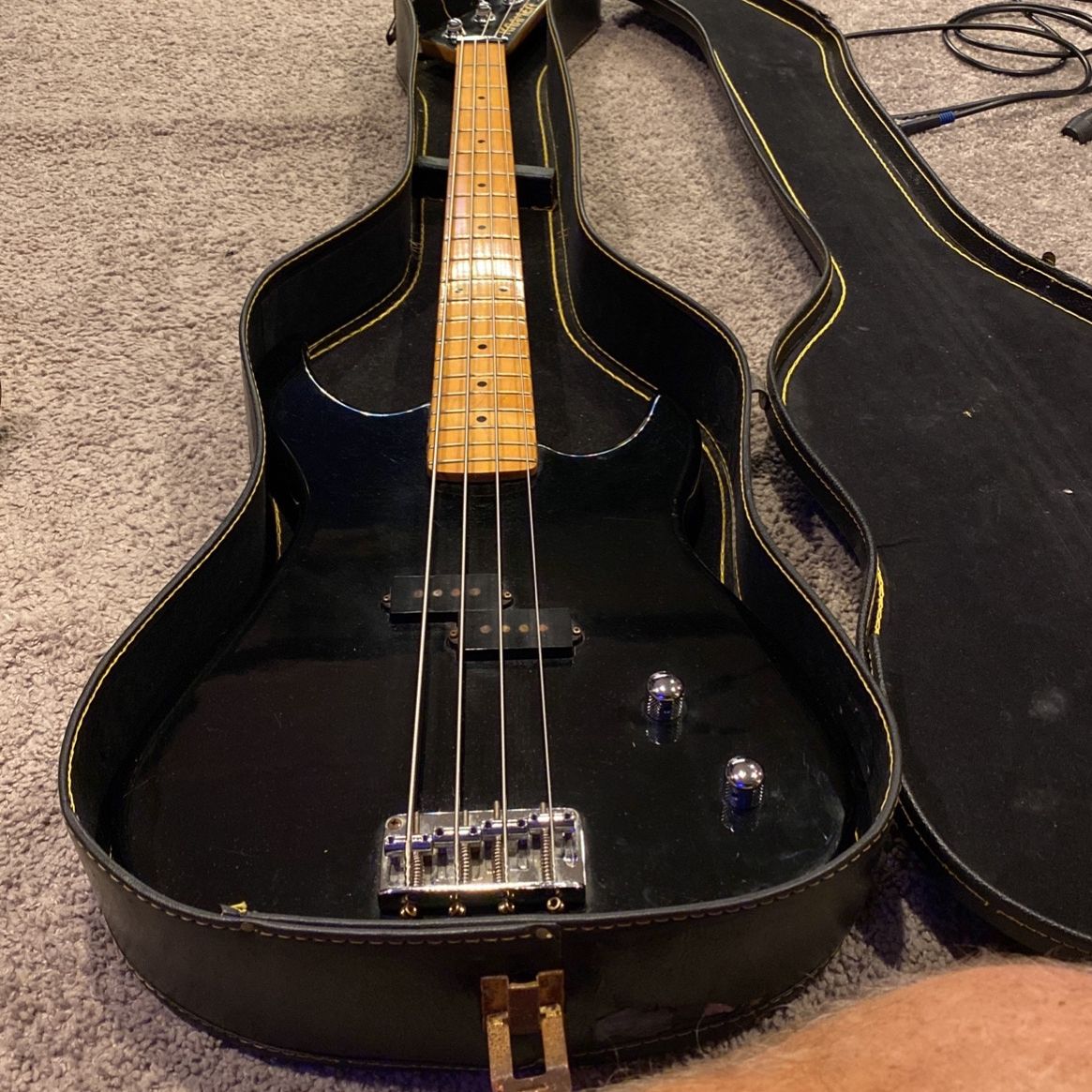 Kramer AeroStar Zx70 Bass Needs Jack Wiring for Sale in