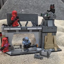 Lego star wars, Paz Vizsla And Moff Gideon Battle 