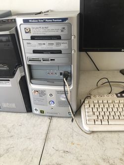 Hp desktop 500gb hard drive 2gb ram