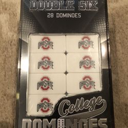 Ohio State 28 piece domino set
