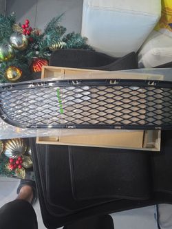Black Mesh Front Bumper Grille Insert