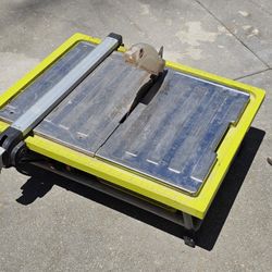 RYOBI wet Saw with Blade