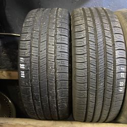 2 Tires 225 55 17