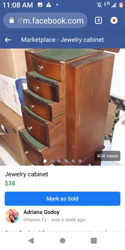 Jewelry cabinet