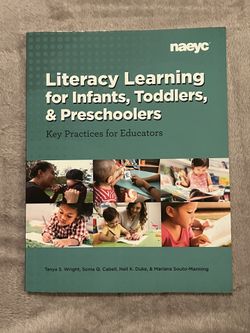 Literacy Learning For Infants, Toddlers, & Preschoolers