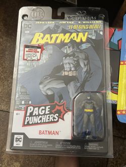 Batman Page Punchers English Comic Book And Action Figure 