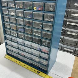 WORK BENCH HARDWARE CABINET (MISC HARDWARE INCLUDED)