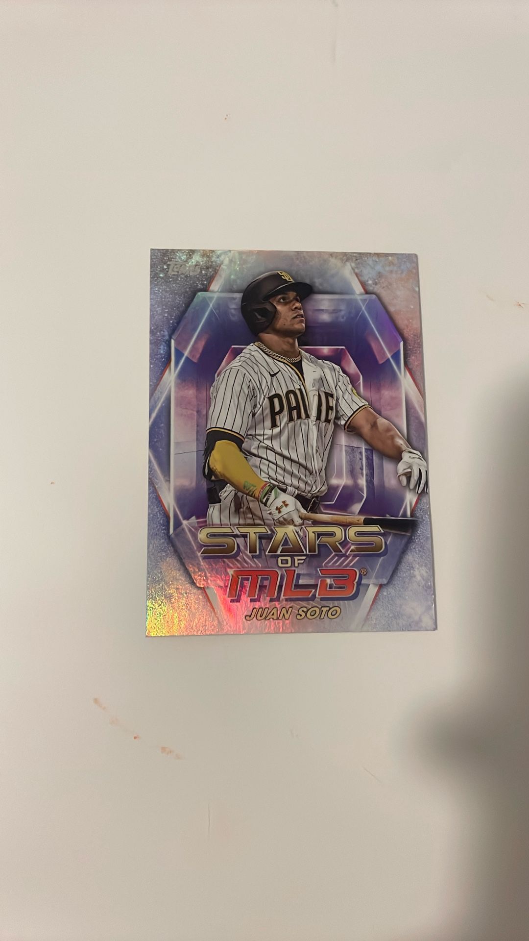 Juan soto baseball card