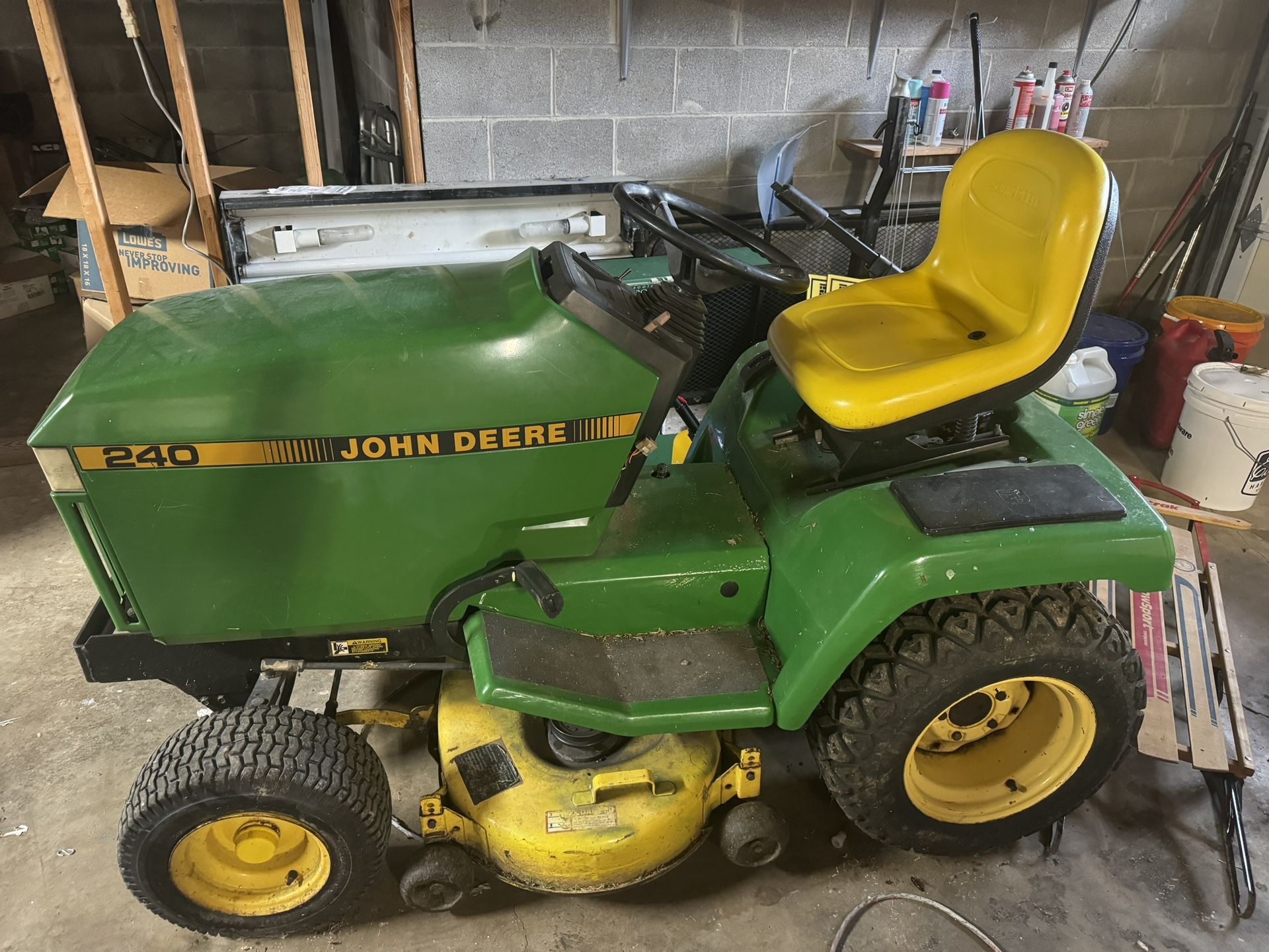 John Deere 240 Lawn Mower
