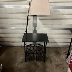 Table With Lamp