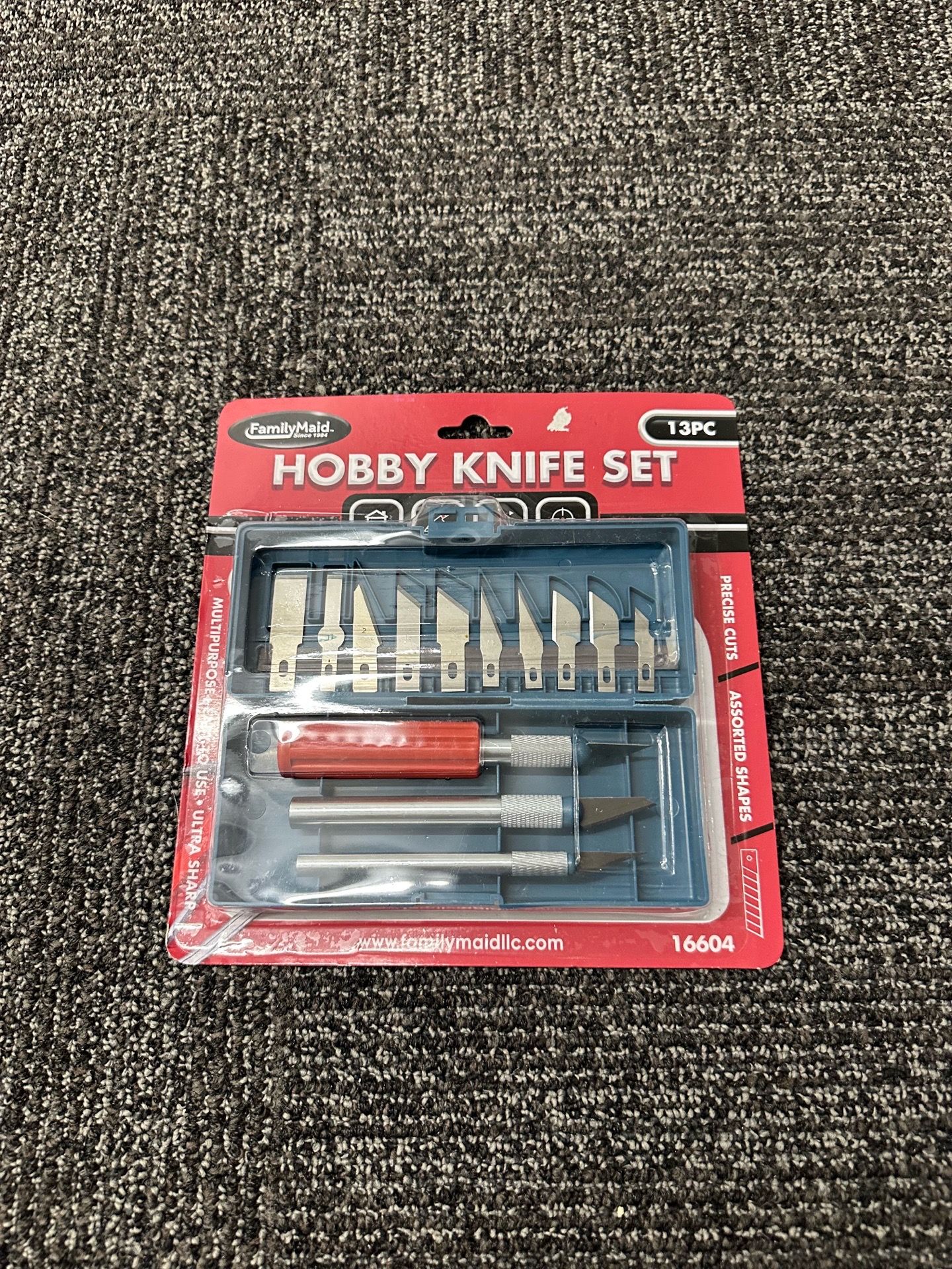 New FamilyMaid 13PC Hobby Knife Set